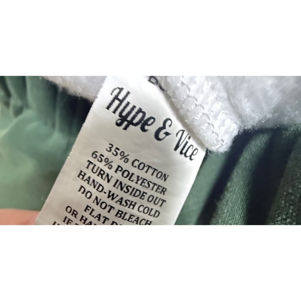 Hype And Vice Michigan State Spartans Sweatpants Womens S Green White Joggers - Picture 4 of 10